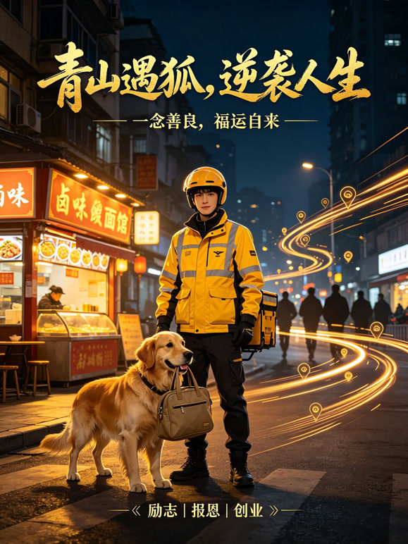 青山遇狐，逆袭人生