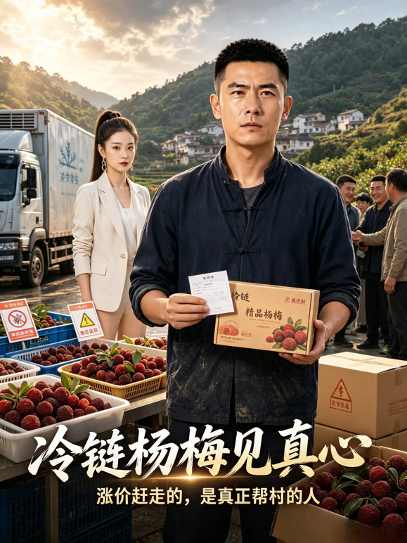 冷链杨梅见真心