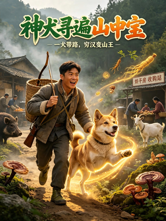 神犬寻遍山中宝