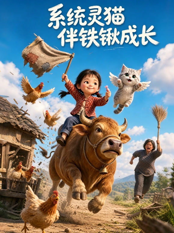 系统灵猫伴铁锹成长