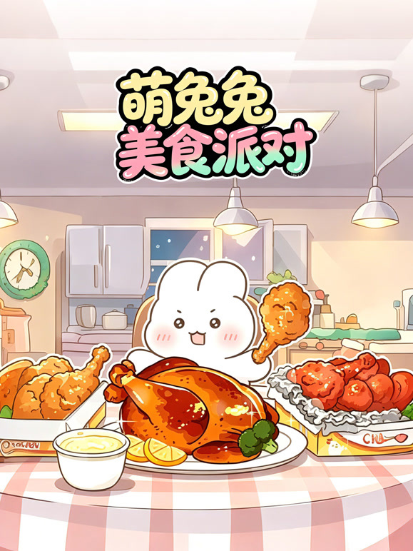萌兔兔美食派对