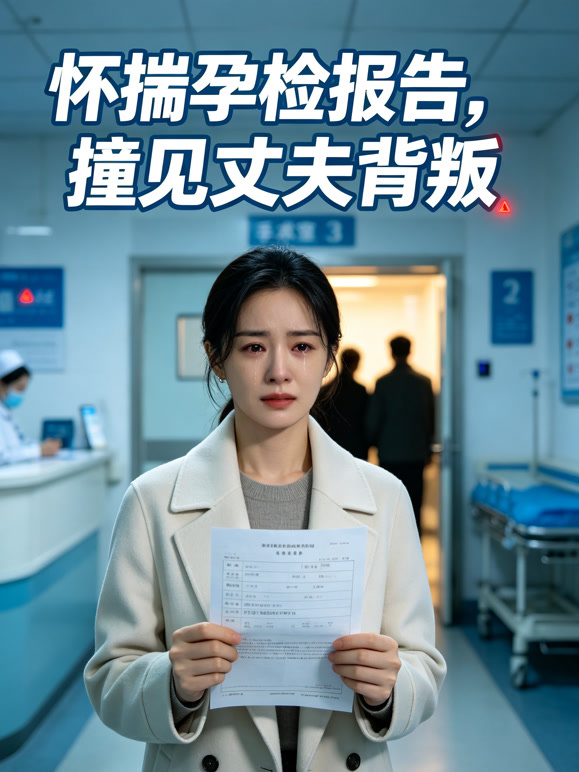 怀揣孕检报告，撞见丈夫背叛