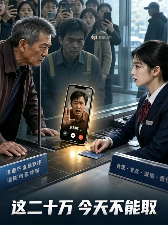 这二十万，今天不能取