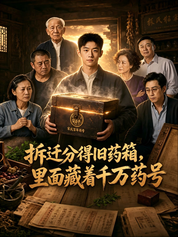 拆迁分得旧药箱，里面藏着千万药号