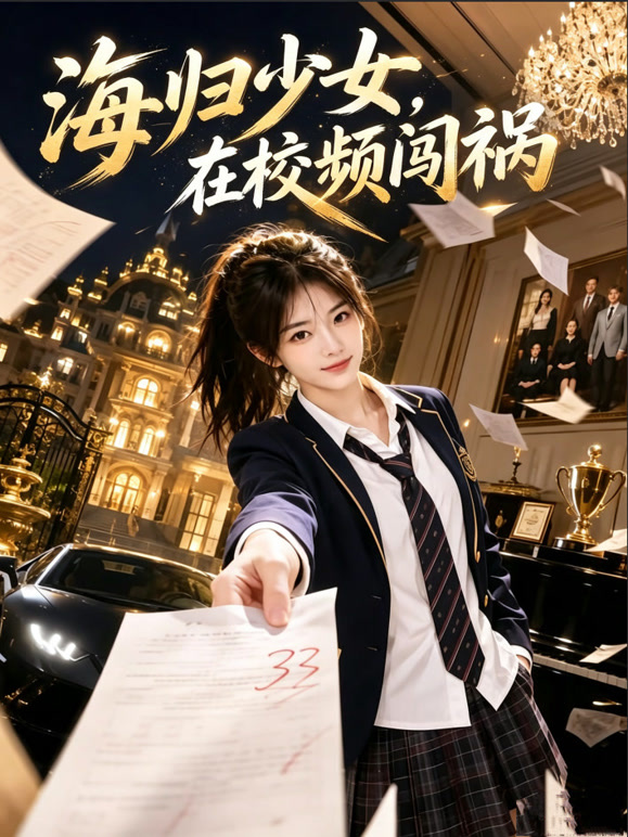 海归少女，在校频闯祸