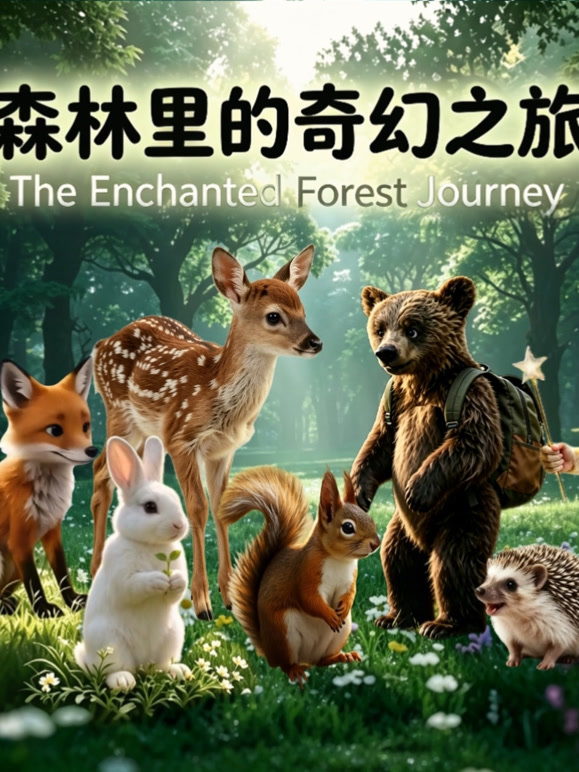 【AI创作新星计划】森林里的奇幻之旅