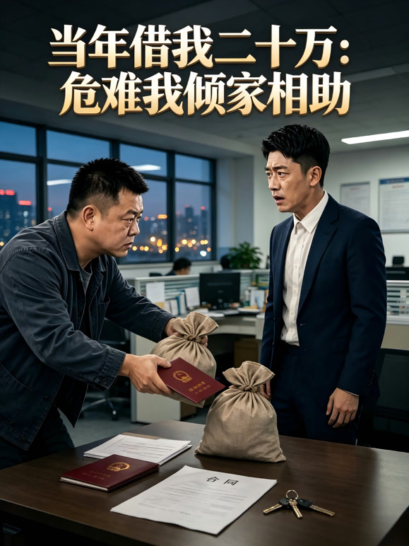 当年借我二十万：危难我倾家相助