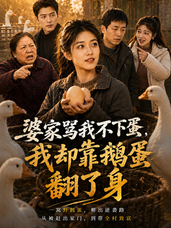 婆家骂我不下蛋，我却靠鹅蛋翻了身