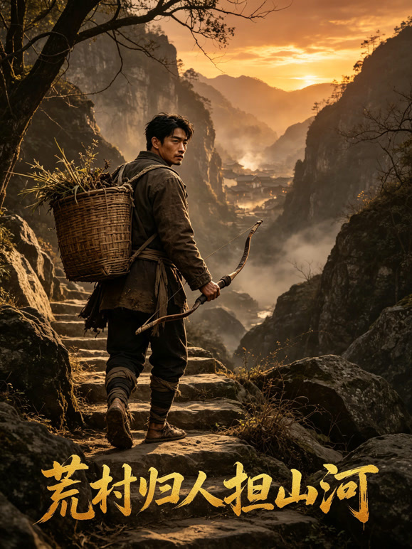 荒村归人担山河