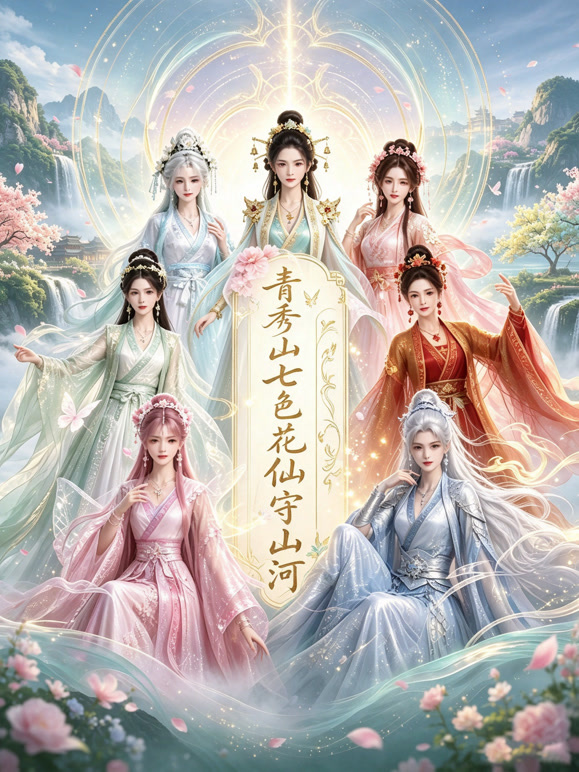 青秀山七色花仙守山河