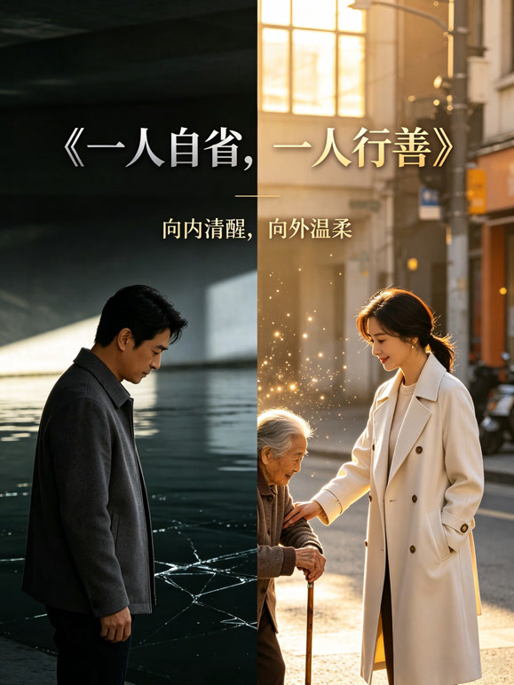 一人自省，一人行善