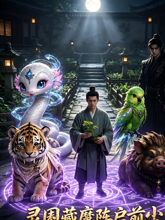 灵囿藏魔阵启前尘