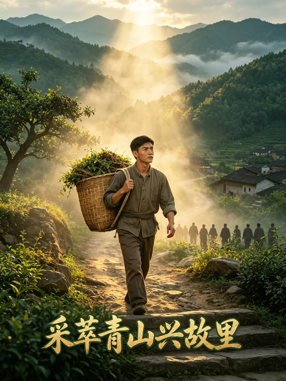 采萃青山兴故里