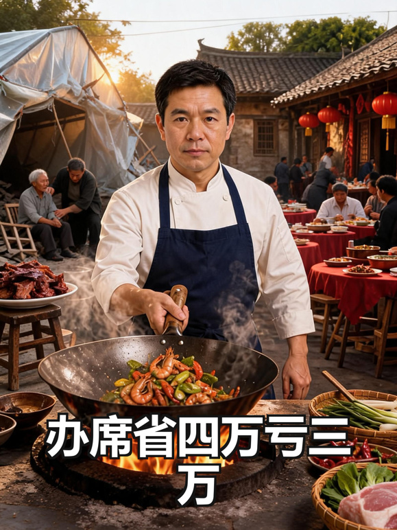 办席省四万亏三万
