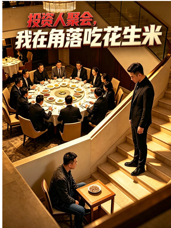 投资人聚会，我在角落吃花生米