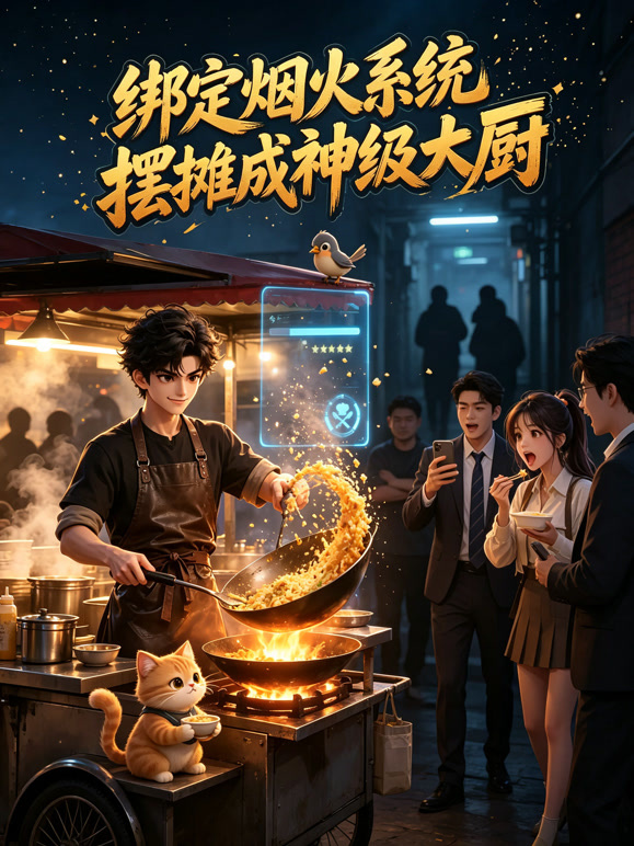 绑定烟火系统，摆摊成神级大厨