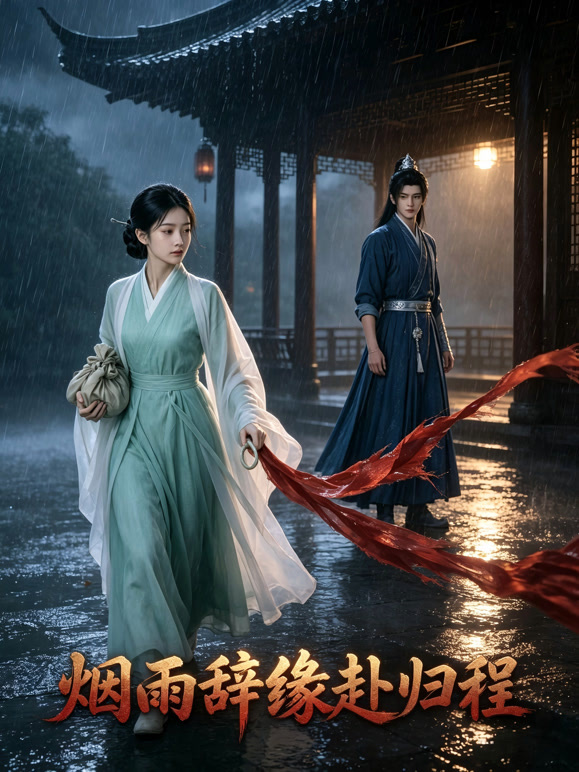 烟雨辞缘赴归程