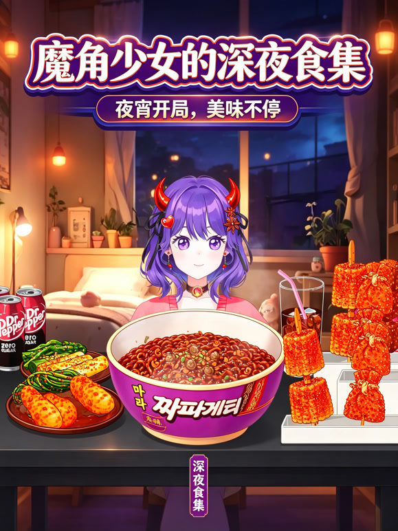 魔角少女的深夜食集