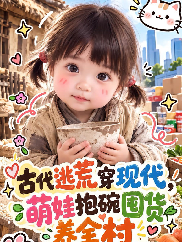 古代逃荒穿现代，萌娃抱碗囤货养全村