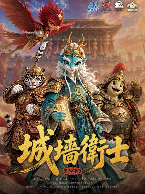 城墙卫士  唐诗游长安