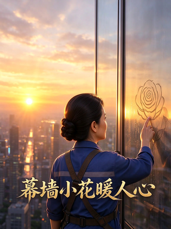 幕墙小花暖人心