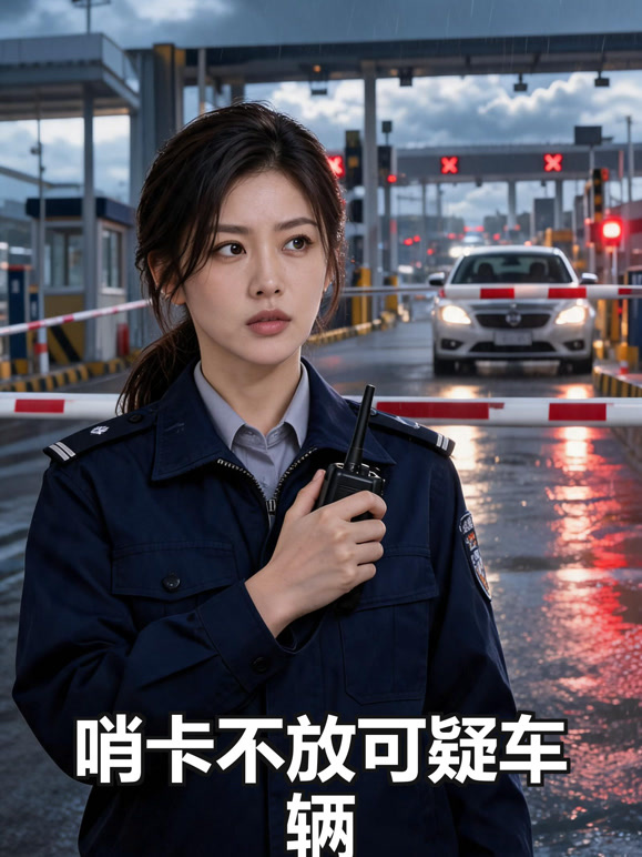 哨卡不放可疑车辆