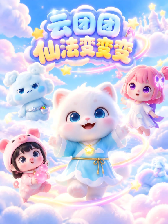 云团团仙法变变变