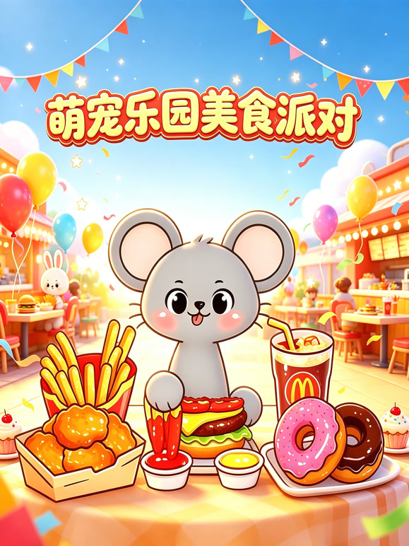萌宠乐园美食派对