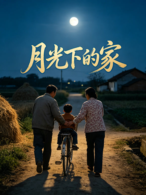 月光下的家