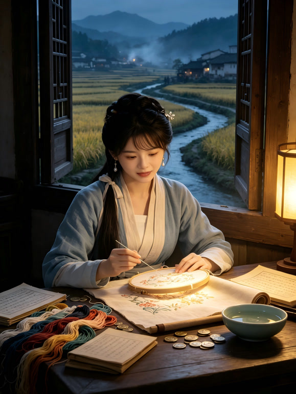 穿越农女携泉兴业致富