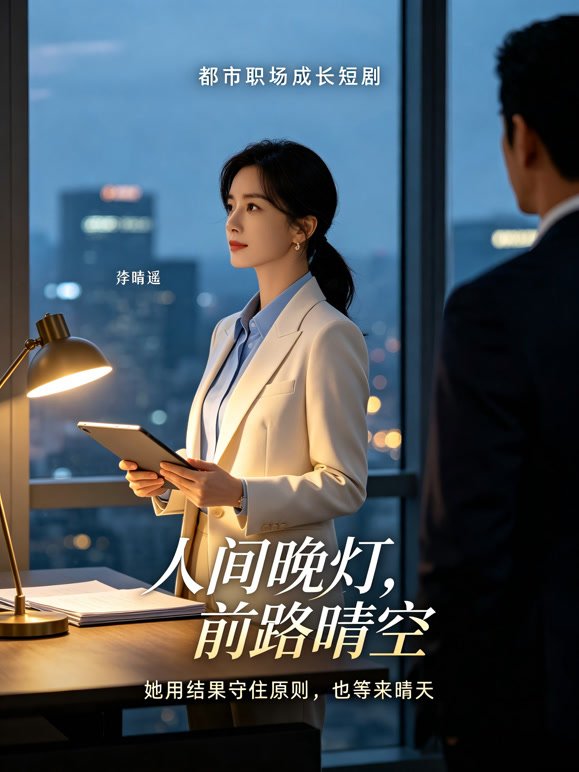 都市晚灯，晴天可期