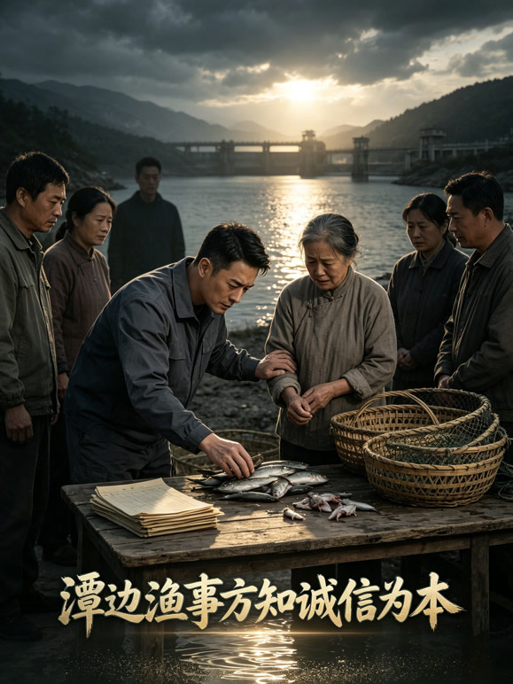 潭边渔事方知诚信为本