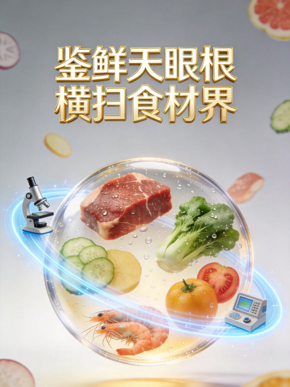 鉴鲜天眼横扫食材界