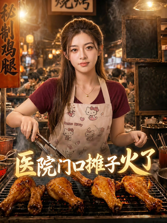 医院门口摊子火了