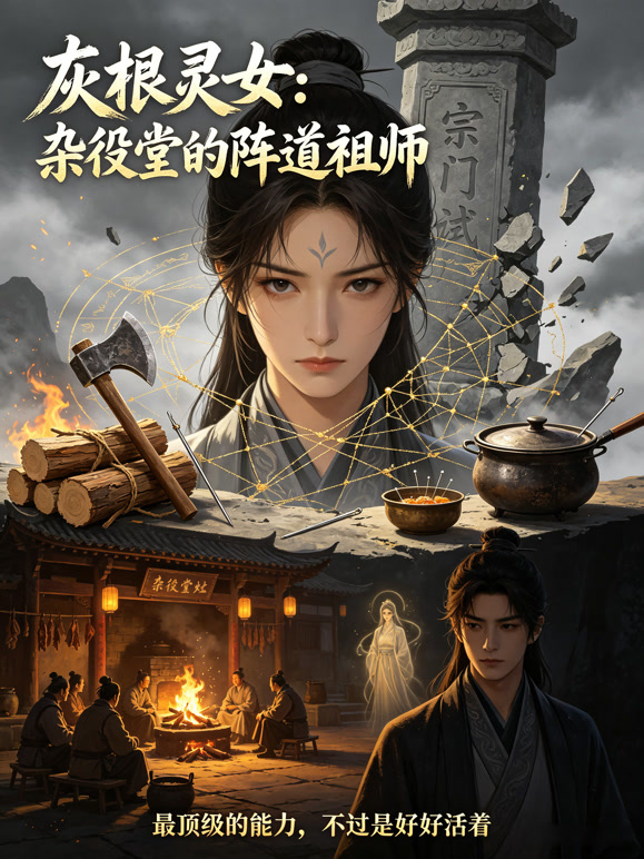 灰根灵女：杂役堂的阵道祖师