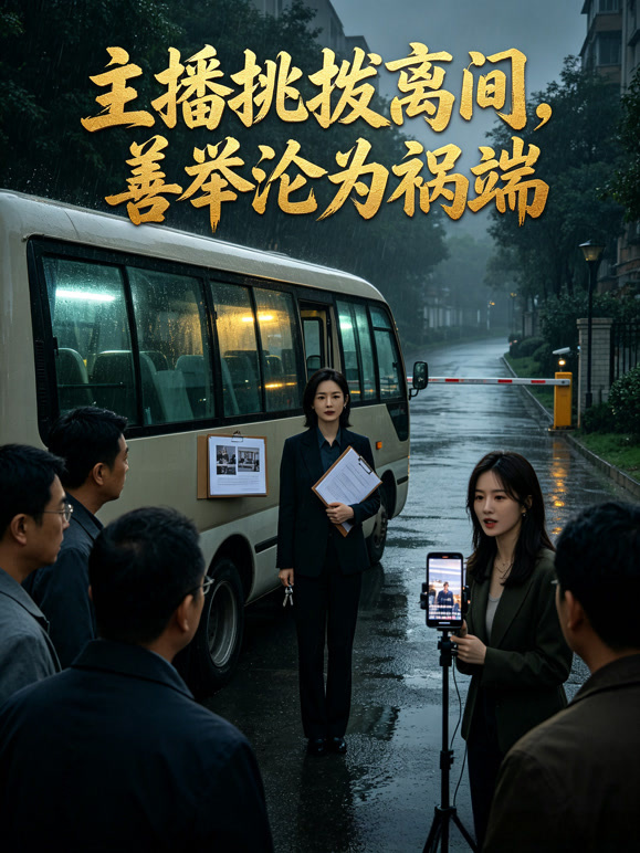 主播挑拨离间，善举沦为祸端