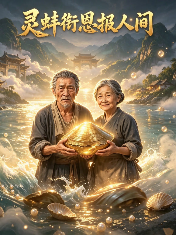 灵蚌衔恩报人间