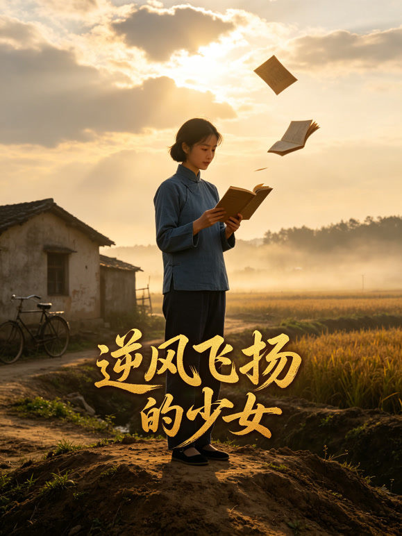 逆风飞扬的少女