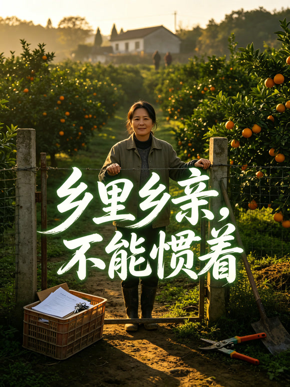 乡里乡亲，不能惯着
