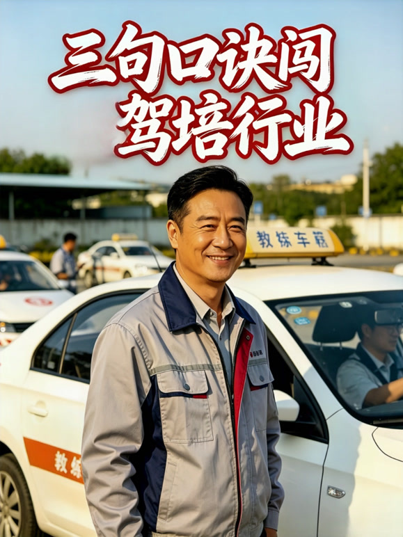 三句口诀闯驾培行业