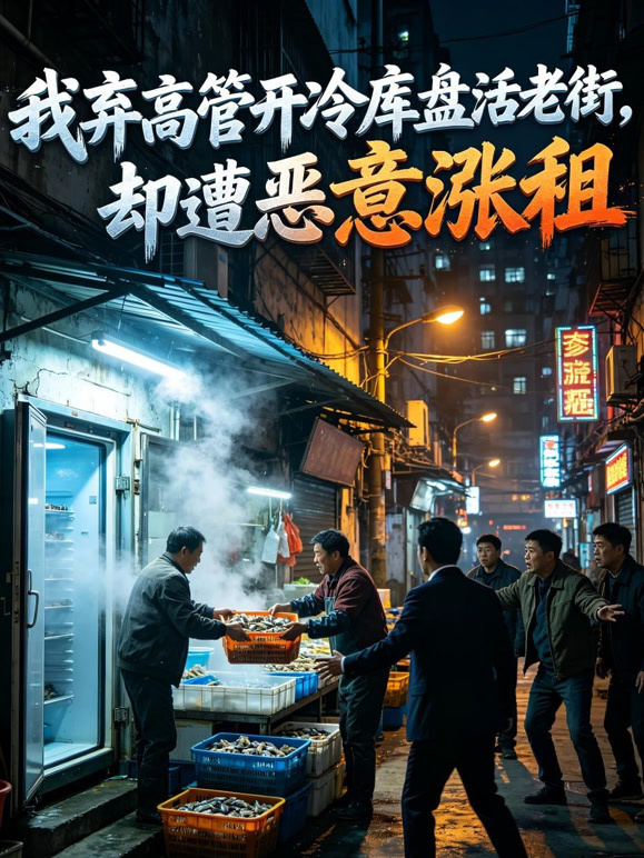 我弃高管开冷库盘活老街，却遭恶意涨租