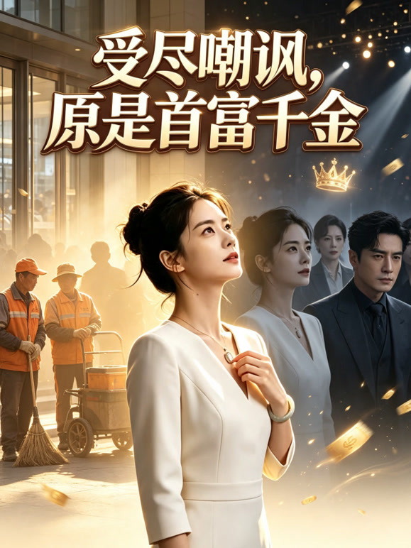 受尽嘲讽，原是首富千金