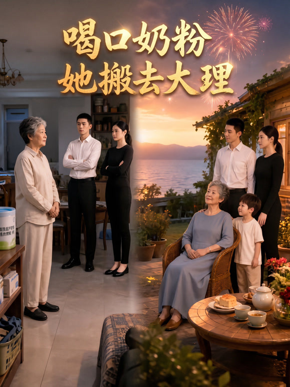 喝口奶粉她搬去大理