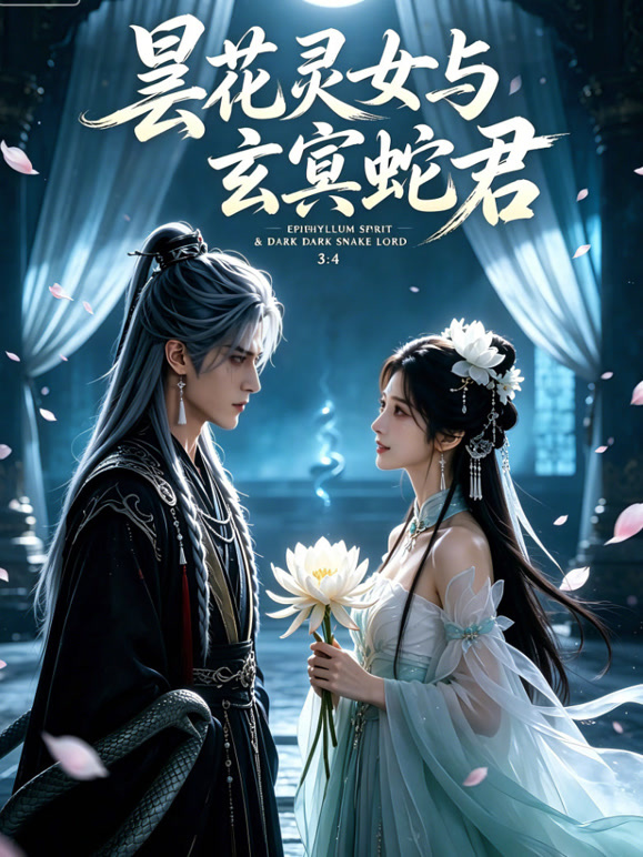 昙花灵女与玄冥蛇君