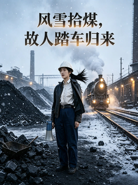 《风雪拾煤，故人踏车归来》