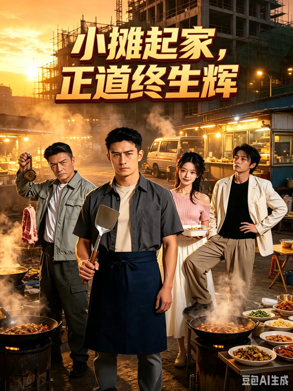 小摊起家，正道终生辉