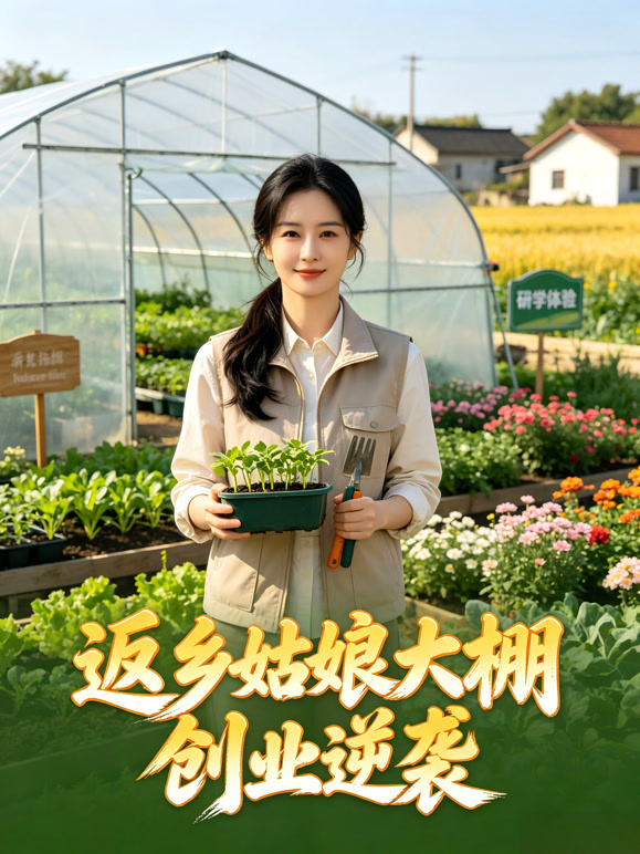 返乡姑娘大棚创业逆袭
