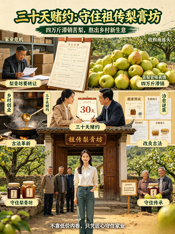 三十天赌约：守住祖传梨膏坊
