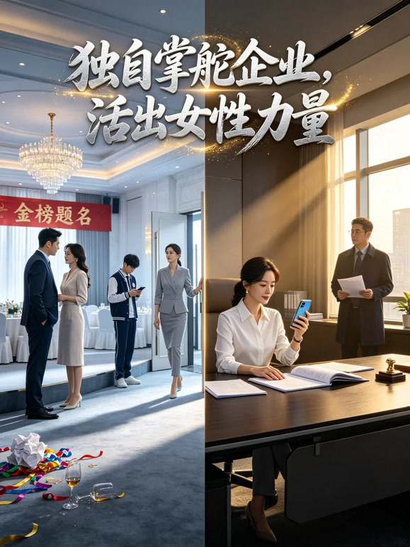 独自掌舵企业，活出女性力量