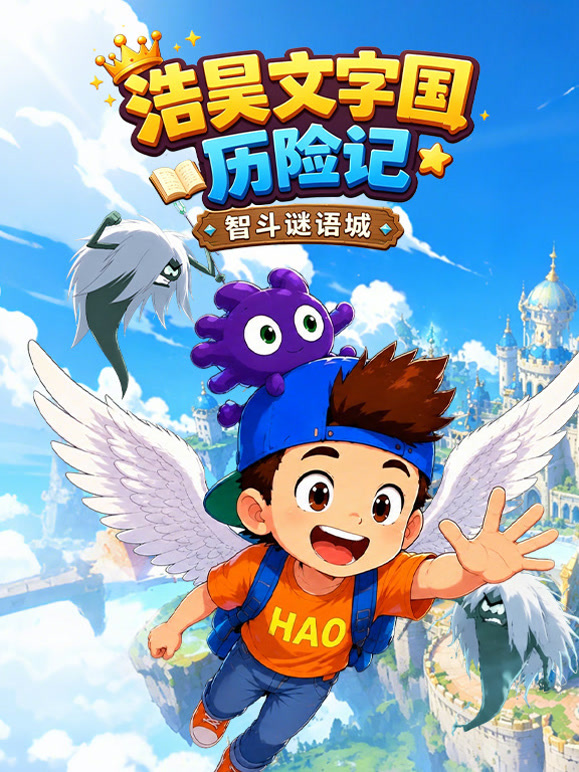 浩昊文字国历险记 智斗谜语城